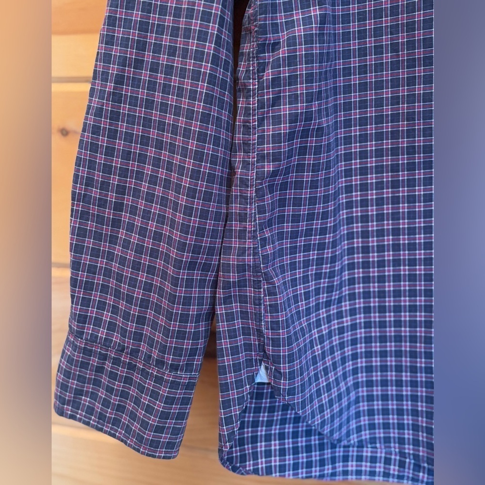 J. Crew Classic Button-Down Shirt Men's Large Multi Plaid 100% Cotton. - Picture 3 of 10